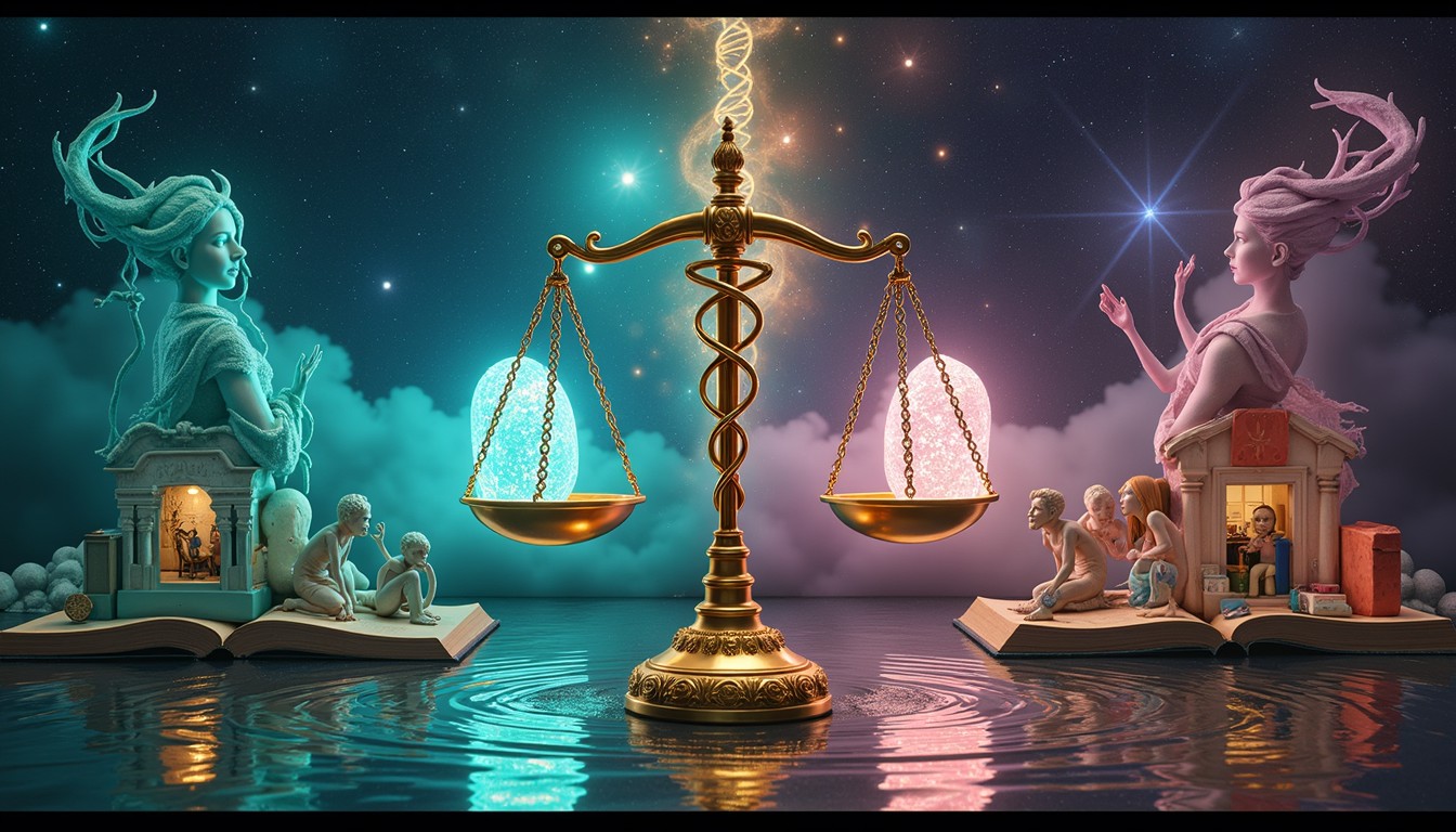 Cosmic Balance Science Free Balanced Cosmic Scales Image - Justice, Medicine, Scales ...