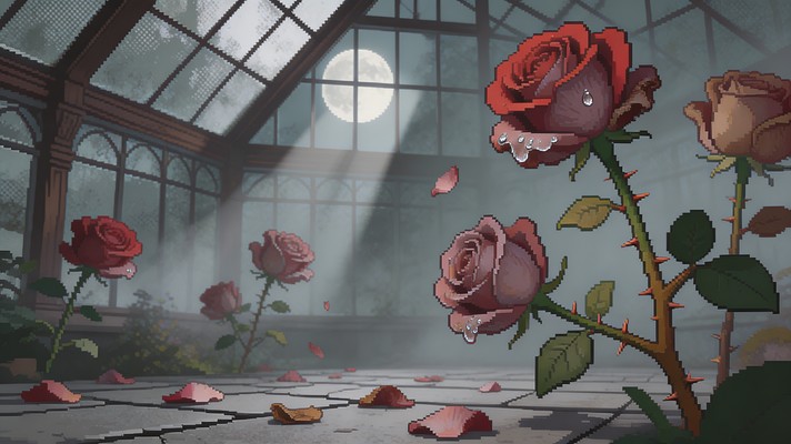 Grimey Roses Free Withering Greenhouse Roses Image - Roses, Flowers, Greenhouse ...