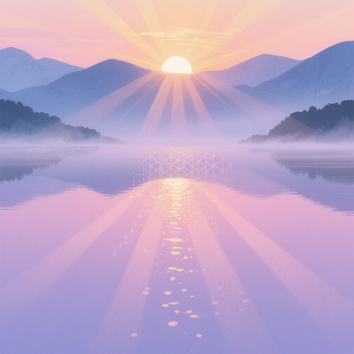 Free Misty Mountain Dawn Image - Sunrise, Mountains, Lake | Download at ...