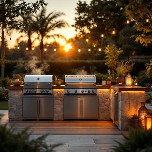 Free Outdoor Kitchen Sunset Image - Outdoor, Kitchen, Sunset | Download ...