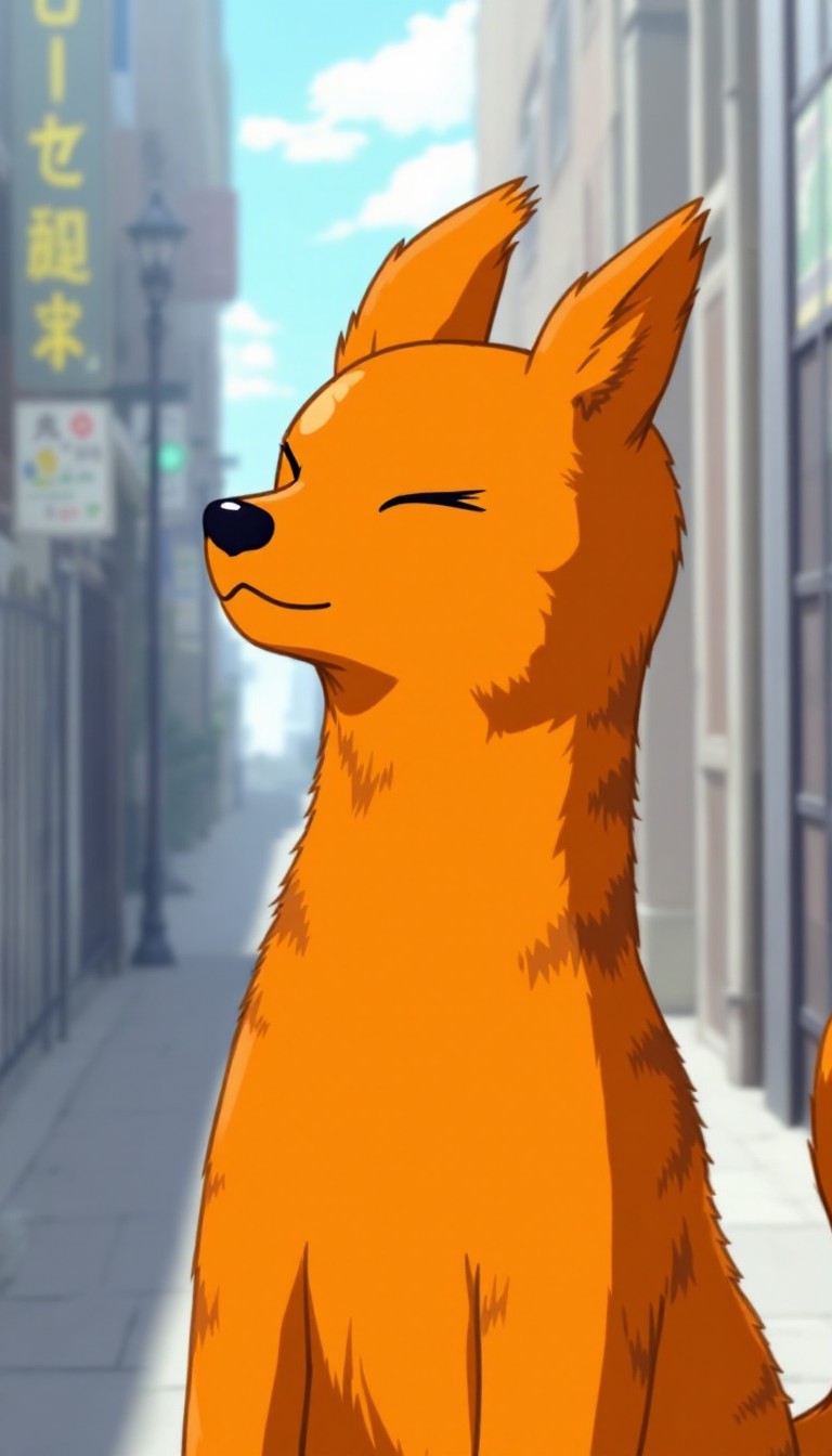 Free Confident City Fox Image - Fox, Anime, Urban | Download at StockCake