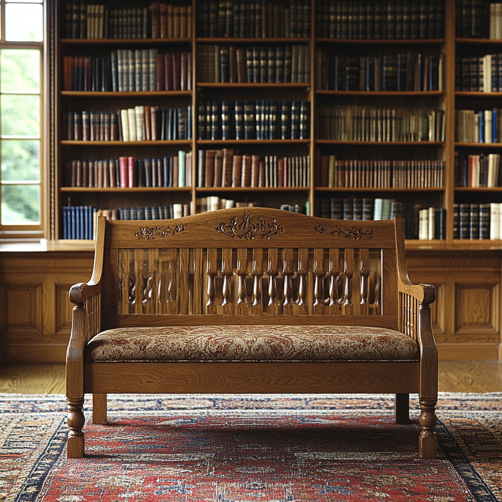 Free Elegant library bench Image - Library, Bench, Books | Download at ...