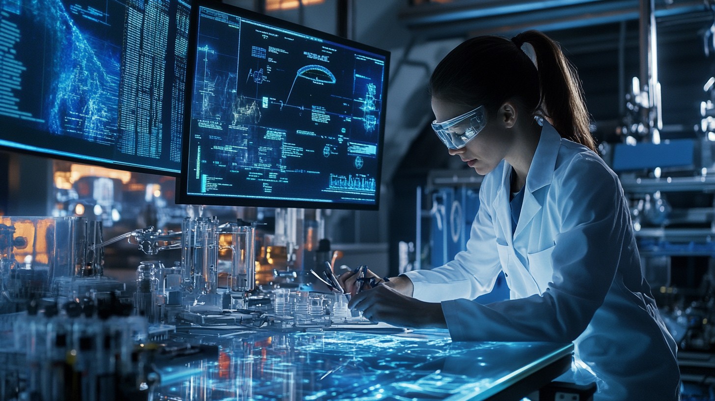 Free Scientist Analyzing Data Image - Science, Technology, Laboratory ...