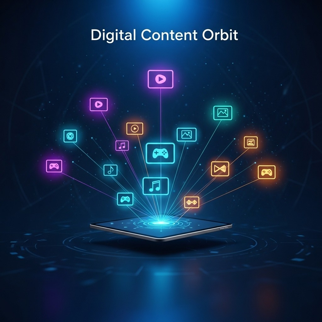 Free Digital Content Ecosystem Image - Digital, Content, Orbit ...