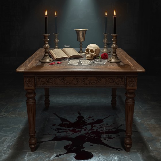 Free Gothic Shadow Table Image - Gothic, Table, Antique | Download at ...