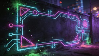 Free Neon Cyberpunk Circuits Image - Cyberpunk, Neon, Circuit ...