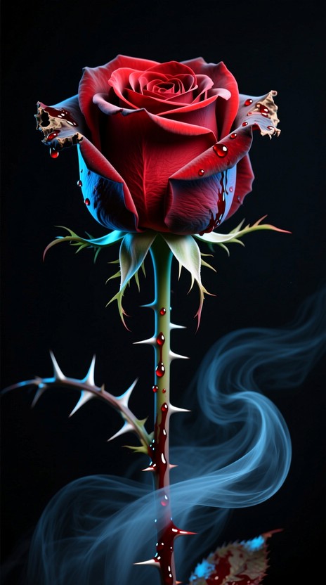 Diabolical Roses Free Deadly Rose Beauty Photo - Rose, Crimson, Thorns | Download at ...