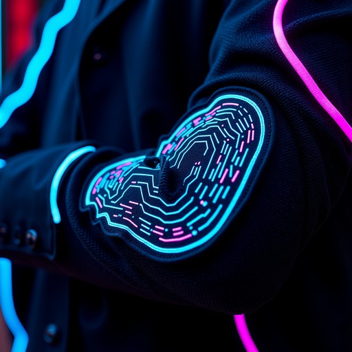 Free Glowing Circuit Patch Image - Cyberpunk, Neon, Circuitry ...