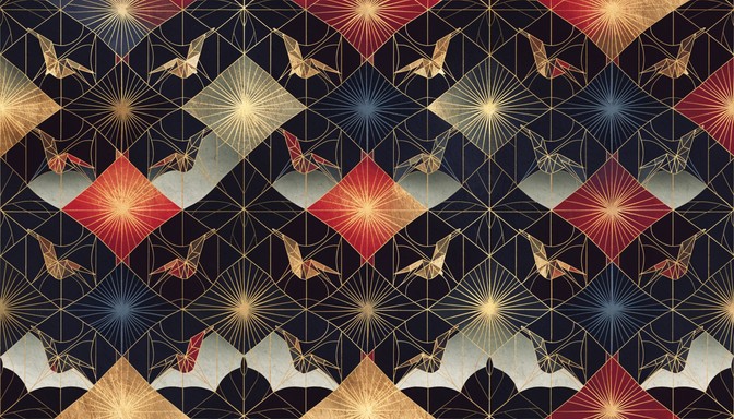 Free Japanese Pattern Harmony Image - Japanese, Geometric, Pattern ...