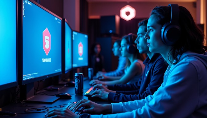 Free Intense gaming session Image - Gaming, Computers, Teamwork ...