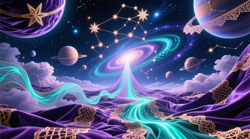 Free Cosmic Fabric Universe Image - Cosmic, Fabric, Surreal | Download ...