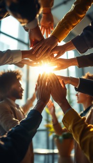 Free Unity Through Teamwork Image - Teamwork, Unity, Collaboration ...