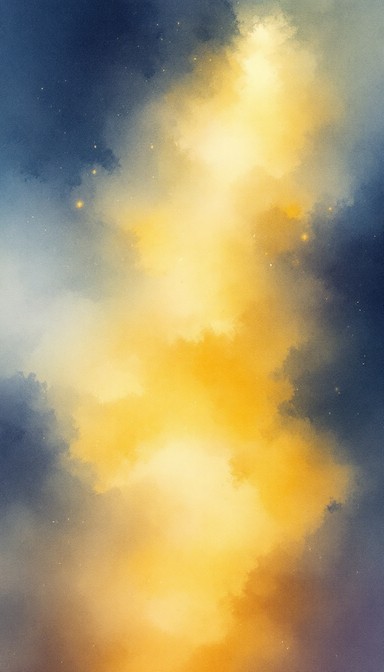 Free Ascending Golden Light Image - Ethereal, Watercolor, Abstract ...