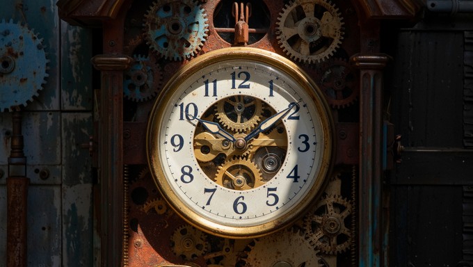 Clock Rusted Free Time's rusted gears Image - Timepiece, Gears, Antique | Download ...