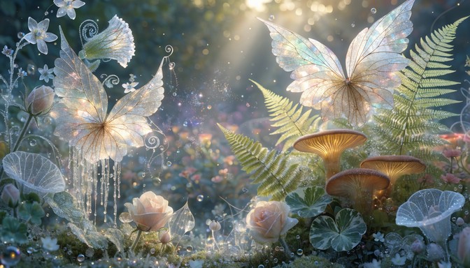 Free Pastel Fairy Garden Image - Fairy, Fantasy, Magical | Download at ...