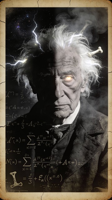 Free Electrified Genius Portrait Image - Scientist, Genius, Elderly ...