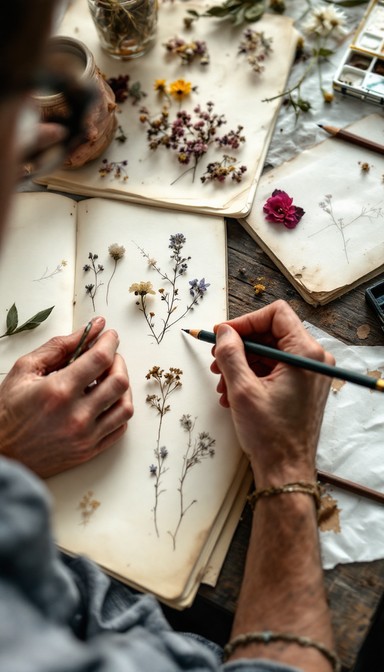 Free Botanical Drawing Session Image - Botanical, Sketching ...
