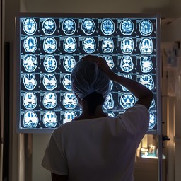 Free Doctor analyzing scans Image - Doctor, Radiology, Brain | Download ...