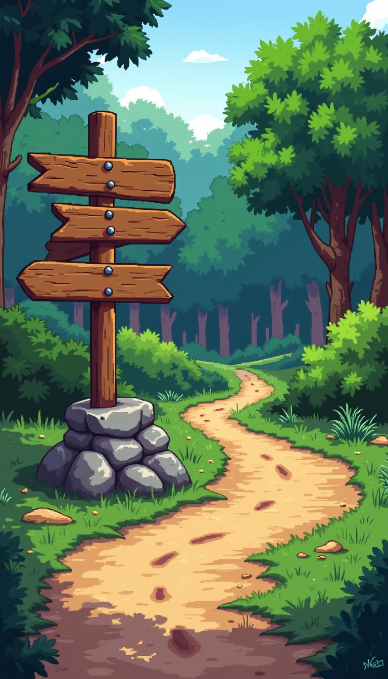 Free Forest Path Crossroads Image - Signpost, Forest, Path | Download ...