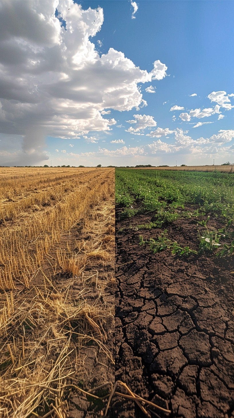 Free Contrasted Rural Landscape Image - Landscape, Agriculture, Field ...