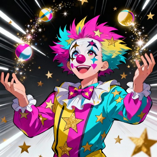 Subtle Clown Free Colorful Anime Clown Image - Clown, Anime, Manga | Download at ...