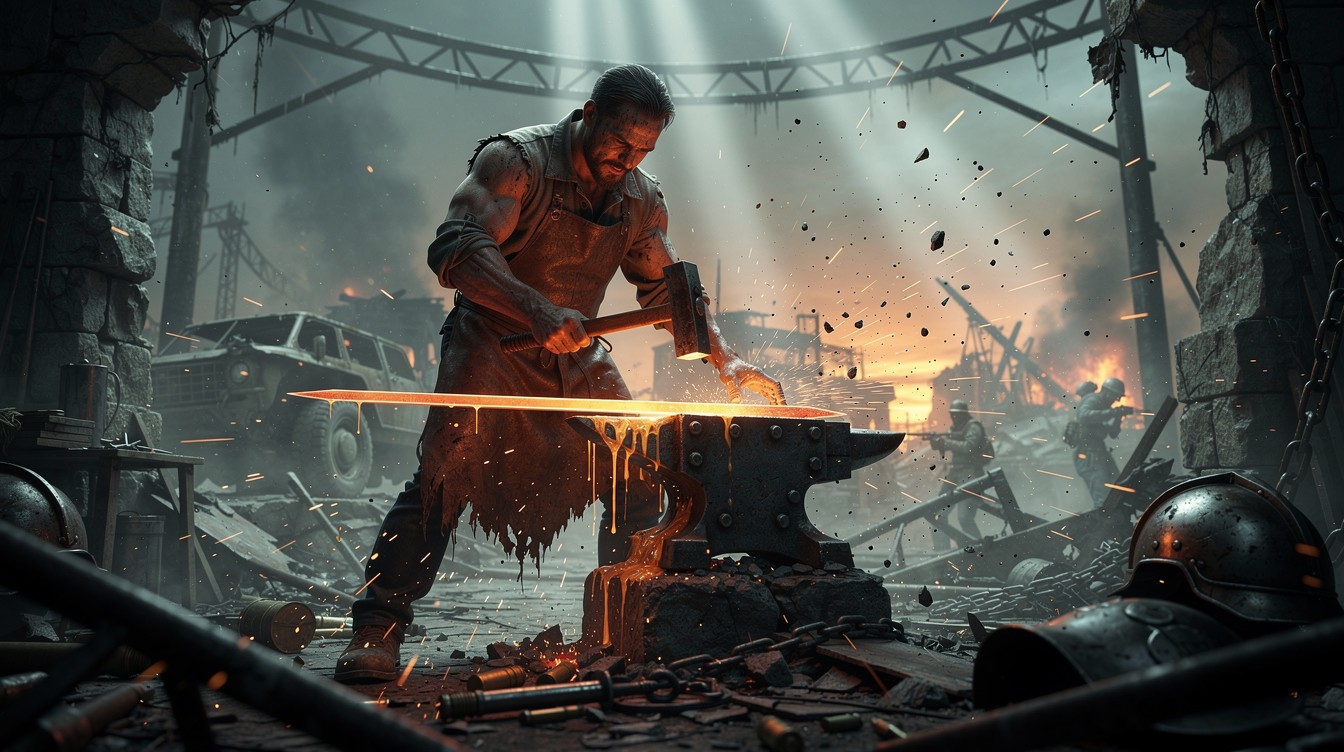Free Forging Under Fire Image - Blacksmith, Forge, Hammer | Download at ...