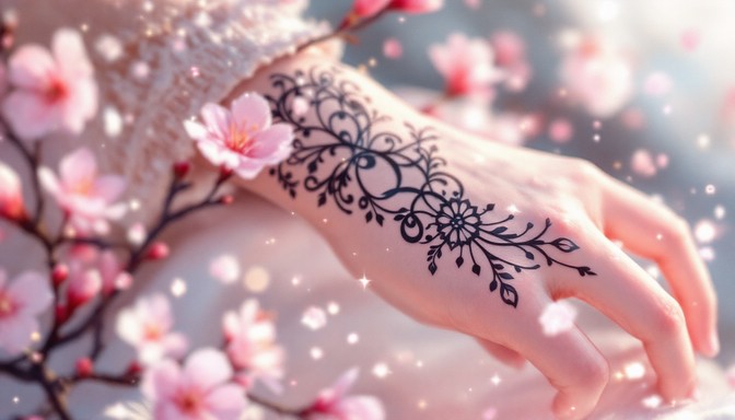 Free Blossoms Meet Ink Image - Tattoo, Ethereal, Blossom | Download at ...