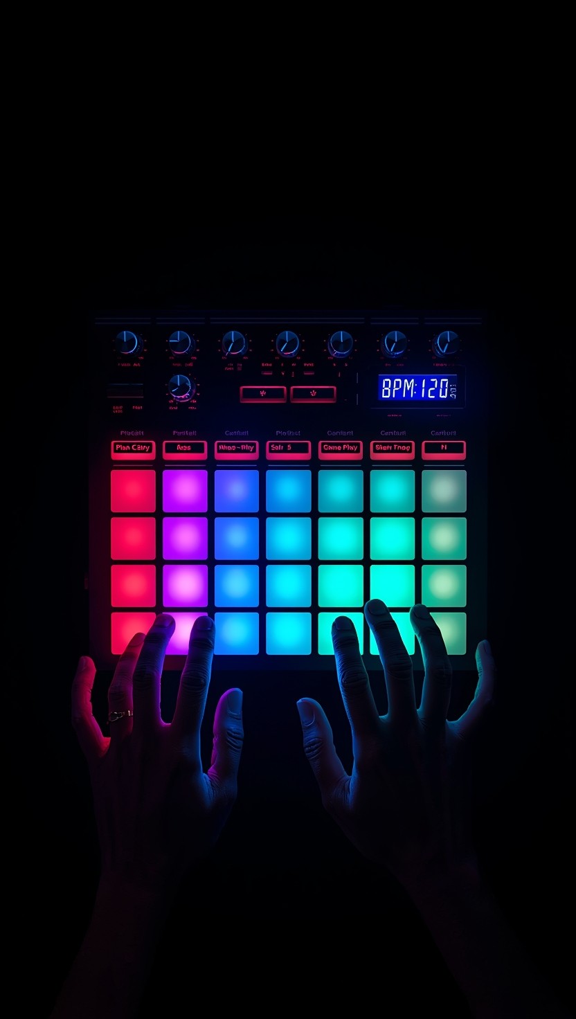 Free Illuminated MIDI Controller Image - Music, Electronic, Midi ...