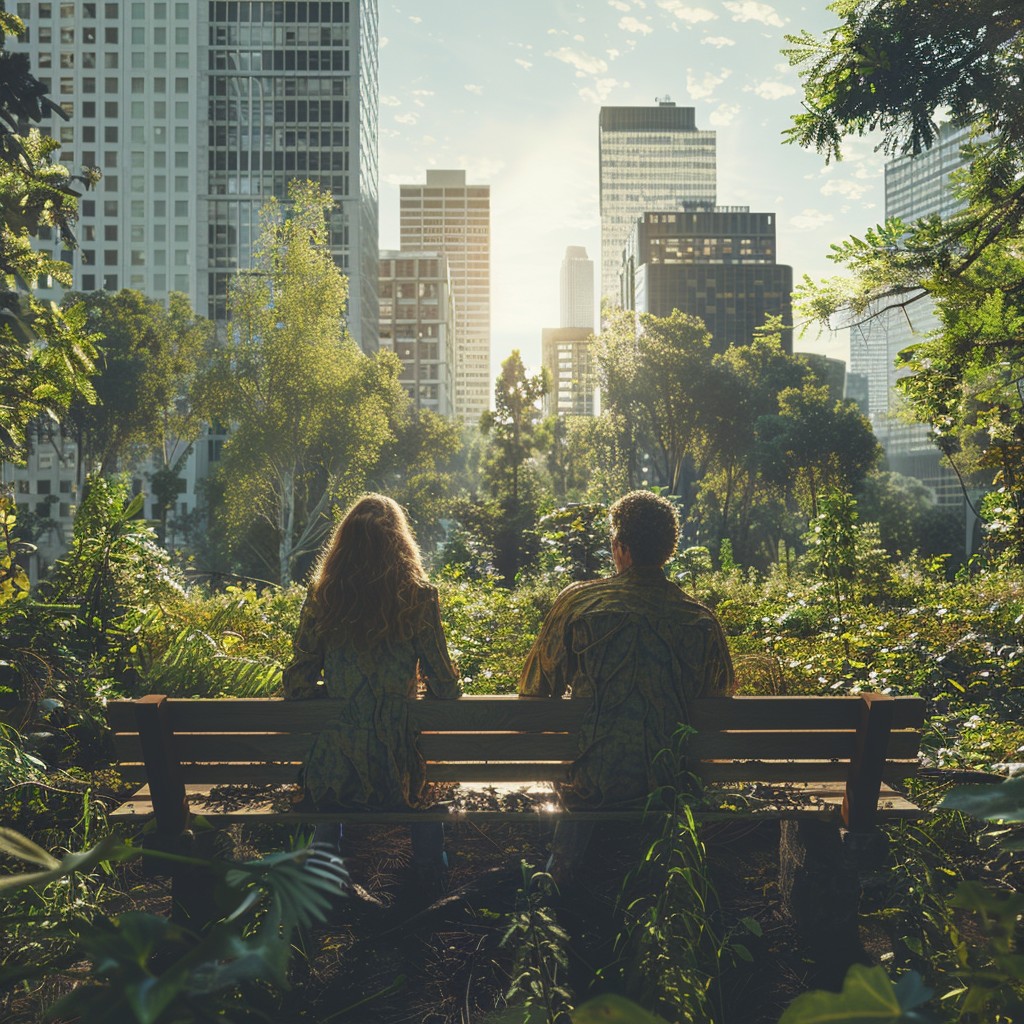 Free Urban Park View Image - City, Nature, Park | Download at StockCake