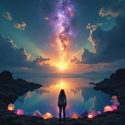 Free Cosmic Moon Reflection Image - Moon, Reflection, Silhouette ...