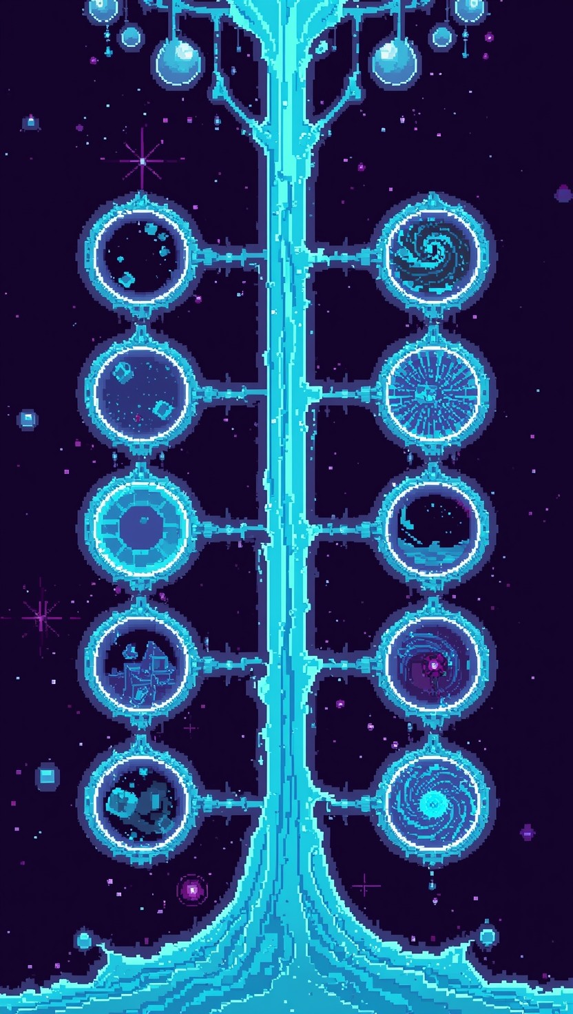 Free Cosmic Dimension Tree Image - Cosmic, Cyan, Portal | Download at ...