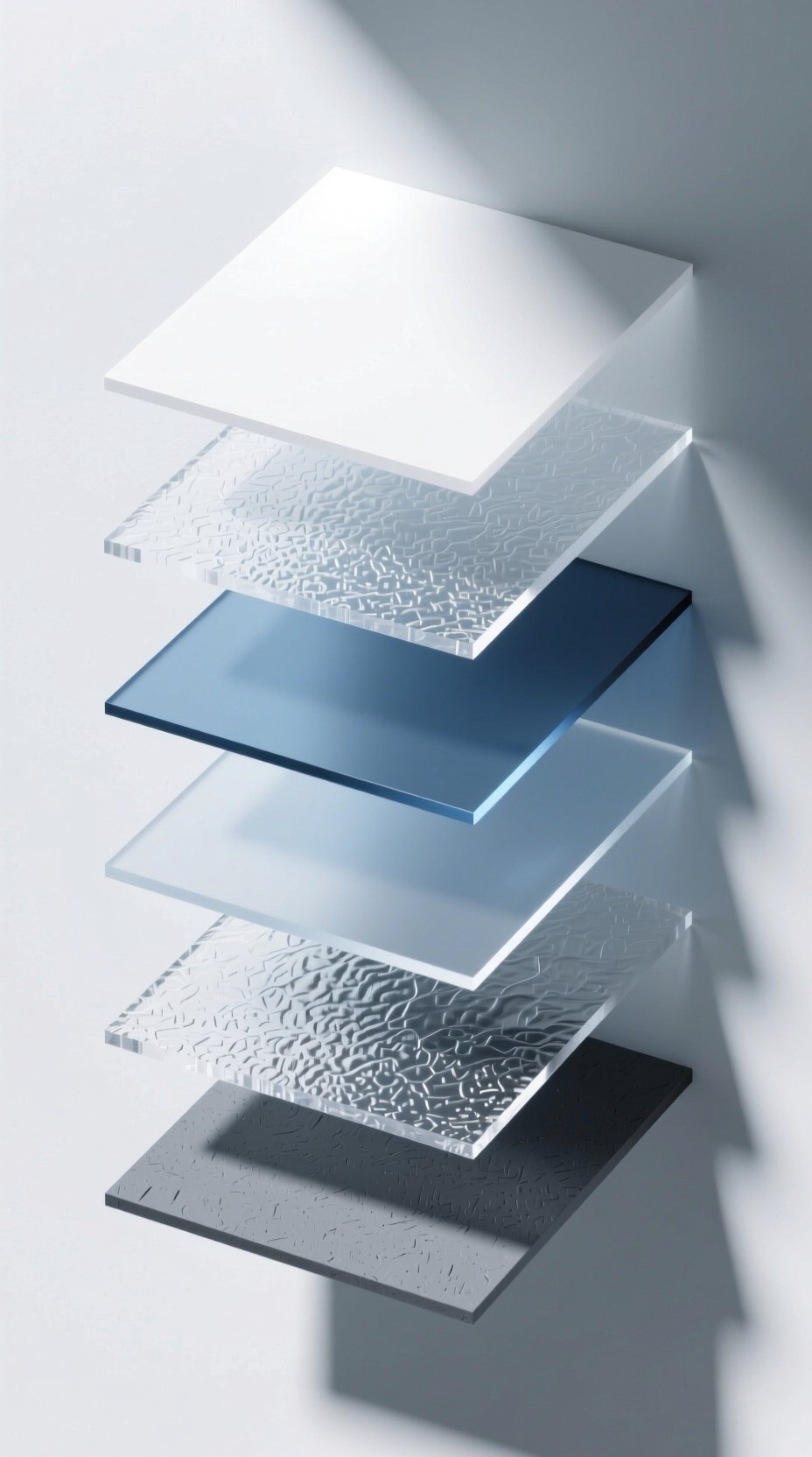 Free Layered Material Abstraction Image - Minimalist, Transparent ...