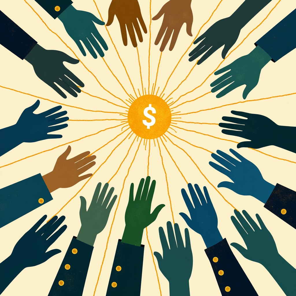Free Collaborative Financial Success Image - Teamwork, Finance ...