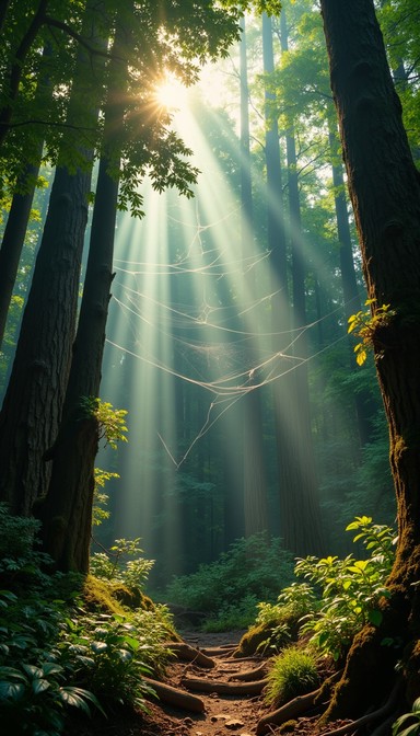 Free Enchanted Forest Path Image - Forest, Path, Sunlight | Download at ...