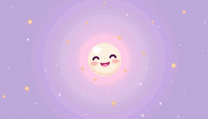 Free Kawaii Cosmic Joy Image - Kawaii, Pixel, Smile | Download at StockCake
