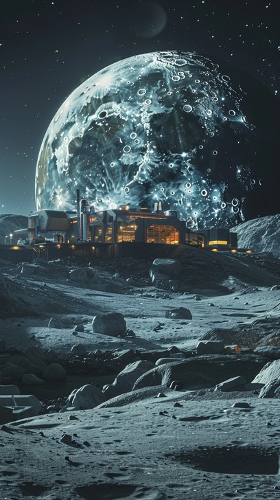 Free Lunar Colony Vista Image | Download at StockCake