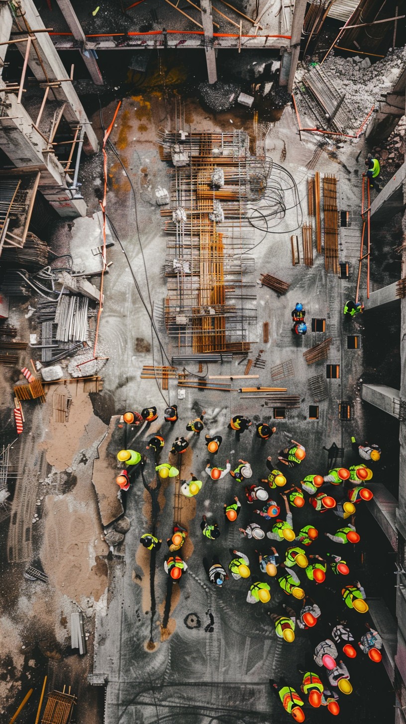 Random Construction Image Free Construction Site Activity Image - Construction, Workers, Aerial ...