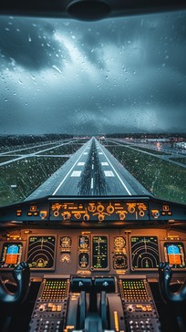 Free Rainy Flight Landing Image - Rain, Landing, Runway | Download at ...