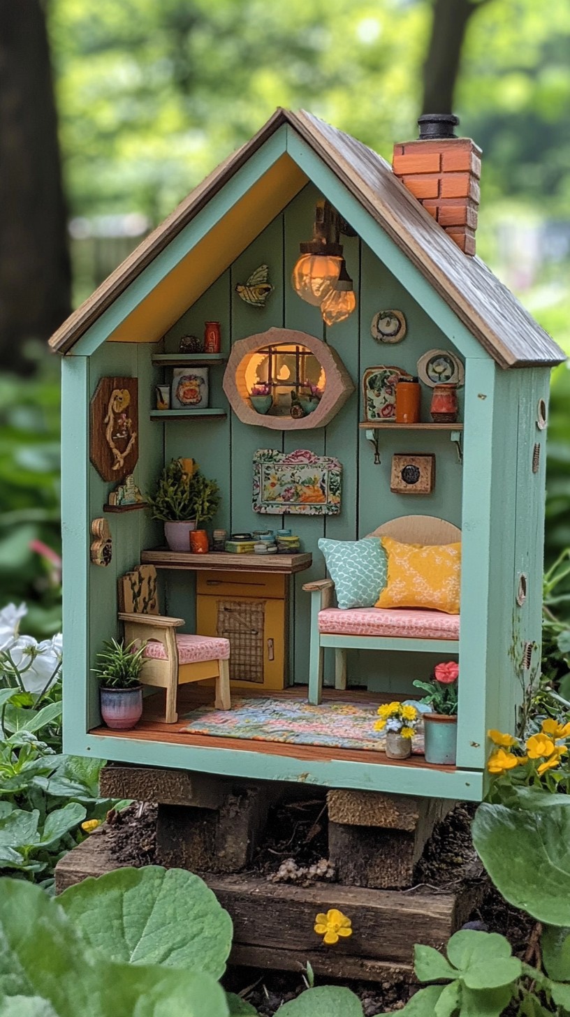 Miniarure House Free Charming Miniature House Image - Miniature, House, Garden ...
