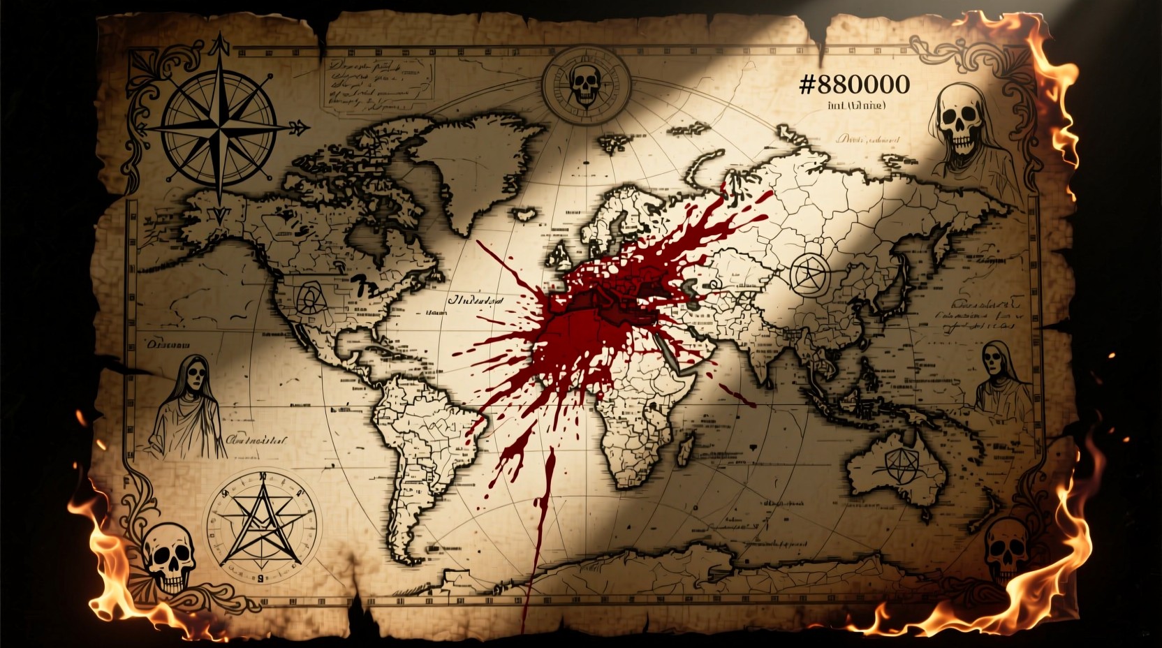 Free Ancient Bloody Map Image - Map, Parchment, Gothic | Download at ...