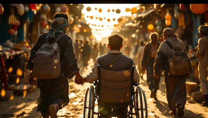 Free Community Embraces Strength Image - Wheelchair, Community, Support ...