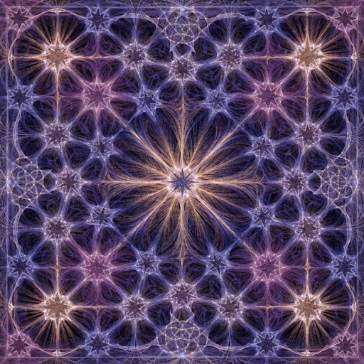 Free Celestial Geometric Stars Image - Pattern, Geometric, Islamic ...