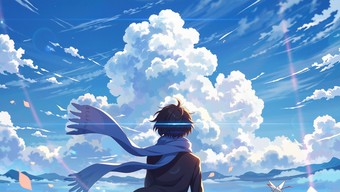 空高く夢見るの画像をダウンロード - アニメ, マンガ, イラスト