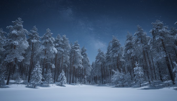 Free Snowy Pine Trees Image - Snow, Trees, Winter | Download at StockCake