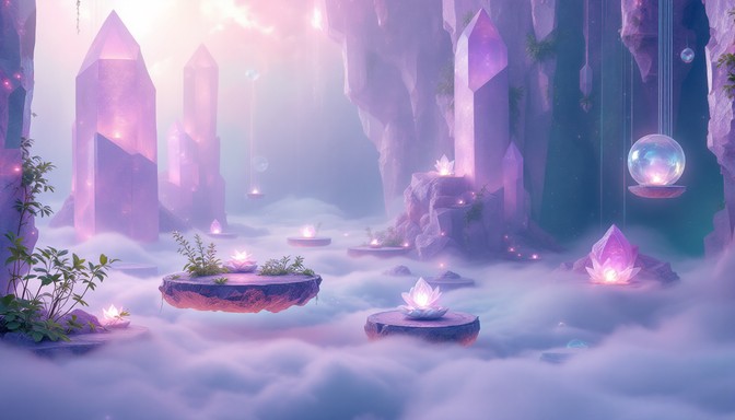 Free Mystical Fitness Sanctuary Image - Meditation, Surreal, Mystical ...