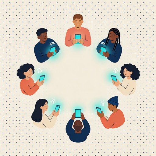 Free Connected Digital Ecosystem Image - Technology, Illustration ...