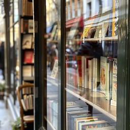 Free Bookstore Window Reflection Image - Bookstore, Window, Reflection ...