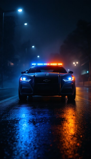 Police Water Reflection Free Nocturnal Police Presence Image - Police, Night, Rain | Download ...
