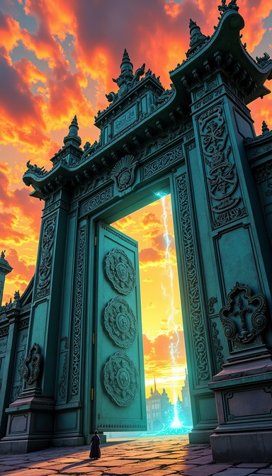 Free Mystic Gateway Portal Image - Gateway, Portal, Bronze | Download ...