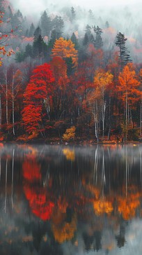 Free Autumn Reflections Captured Image - Autumn, Colors, Reflection ...